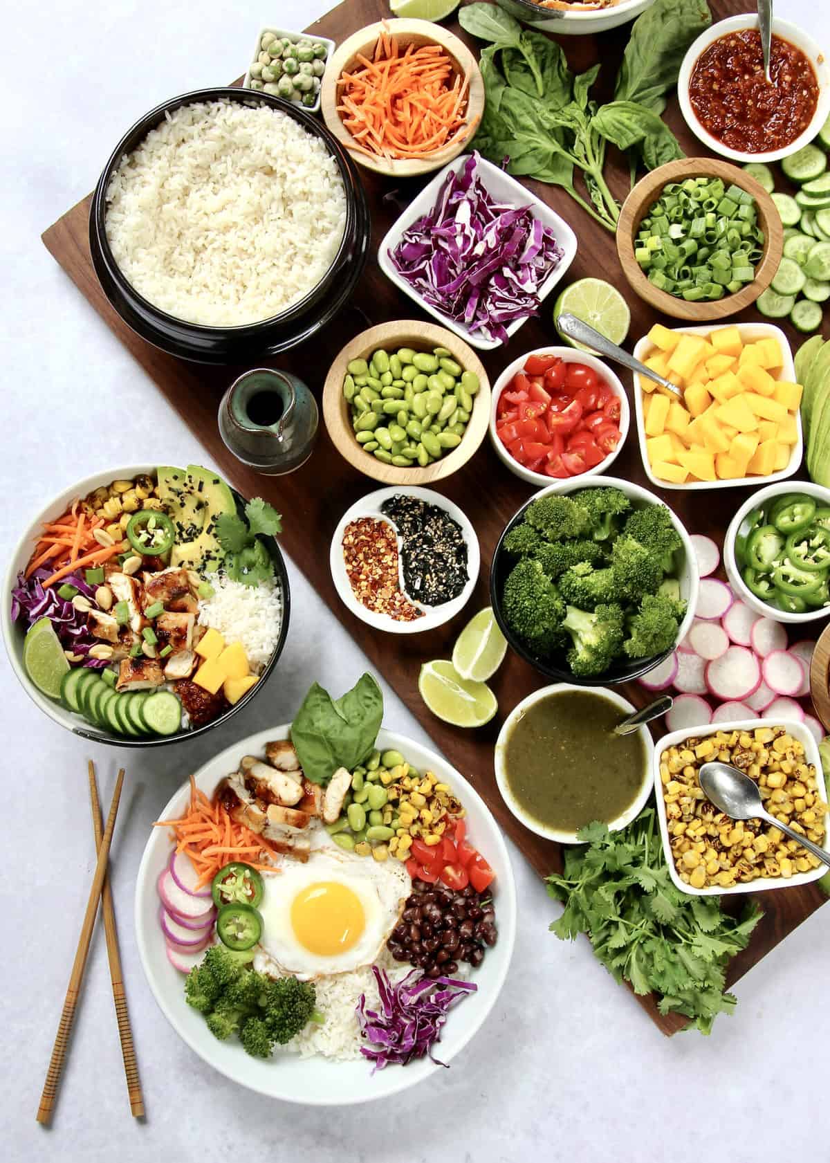 Build Your Own Poke Bowls